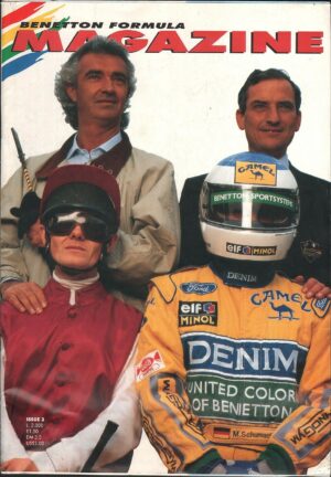 Rivista BENETTON FORMULA MAGAZINE n.3. Amilcare Pizzi - Milan