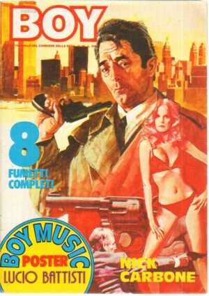 Rivista BOY n. 25 del 25 Giugno 1978. No poster di Lucio Battisti