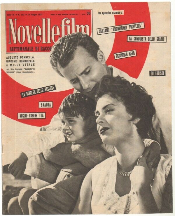 Rivista-NOVELLEFILM-Anno-1955-n-392-In-copertina-Pennella-Rondinella-Vitale-123412571174