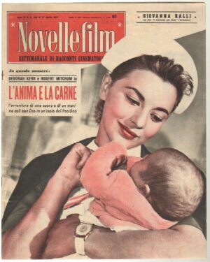 Rivista NOVELLEFILM Anno 1957 n. 488 - In copertina Giovanna Ralli