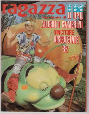 Rivista Ragazza In Anno 1982 n.43 - Sting, Cristiano De Andre', Lou Ferrigno