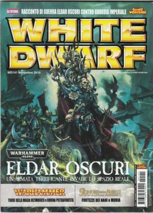 Rivista WHITE DWARF WD 141 Novembre 2010. Warhammer 40.000 ed. Games Workshop