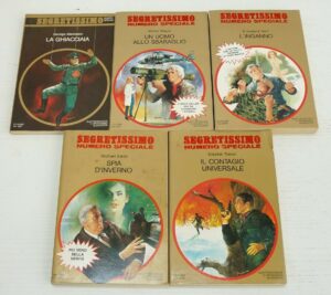 SEGRETISSIMO Lotto n. 5 volumi Numeri Speciali ed. Mondadori