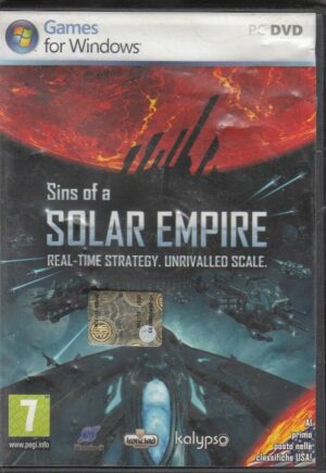 SINS OF A SOLAR EMPIRE. Real-time Videogioco PC ITALIANO Abbinamento editoriale