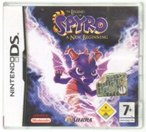 THE LEGEND OF SPYRO A NEW BEGINNING Triangolo Rosa Nintendo DS PAL SPAGNOLO
