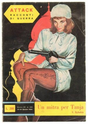 UN MITRA PER TANJA di V. Bylinkin - ed. E. P. Attack Racconti di Guerra n. 35