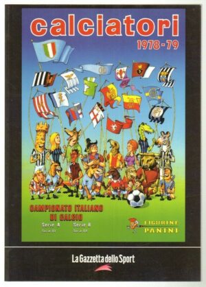 Album Calciatori 1978-79 Riproduzione album Panini Gazzetta dello Sport