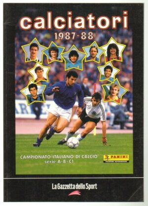 Album Calciatori 1987-88 Riproduzione album Panini Gazzetta dello Sport