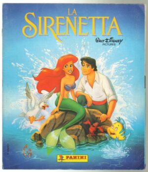Album Figurine Disney LA SIRENETTA Panini 1990 QUASI COMPLETO 3 Mancanti