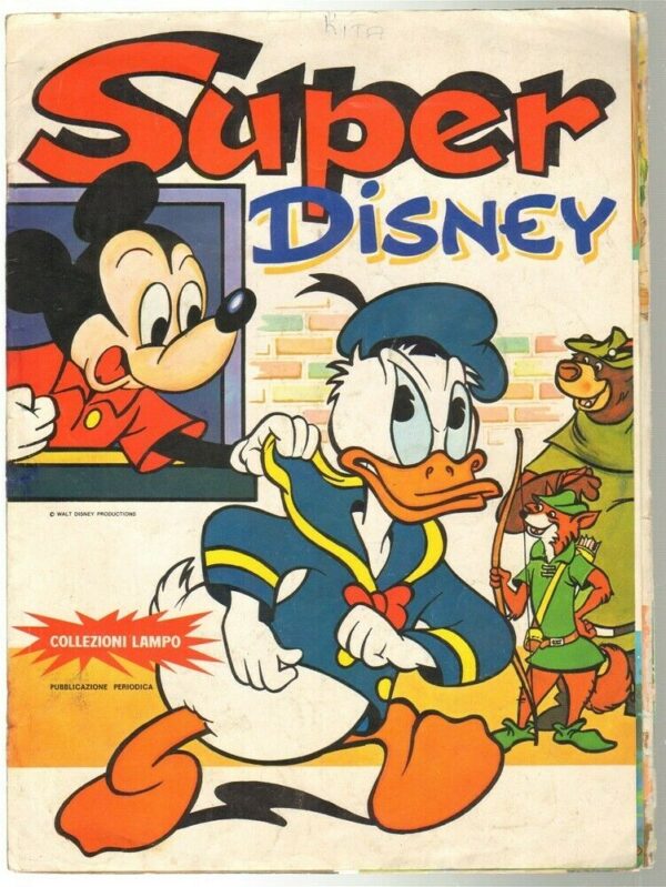 Album-Figurine-SUPER-DISNEY-1975-Incompleto-Lampo-113637006795
