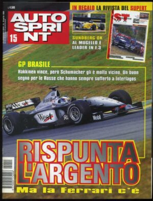 Autosprint 1999 n.15 Aprile - Inserto del Super T. Brasile: Hakkinen vince. Ayrt