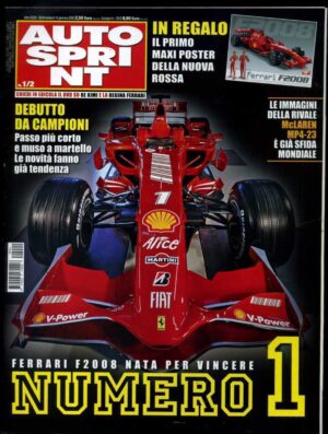 Autosprint 2008 n.1-2 Gennaio - Ferrari F2008, McLaren MP4 23