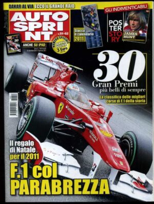 Autosprint 2010 n.51-52 Dicembre - Con Poster Story