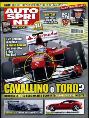 Autosprint 2011 n.4 Gennaio - Poster story incluso