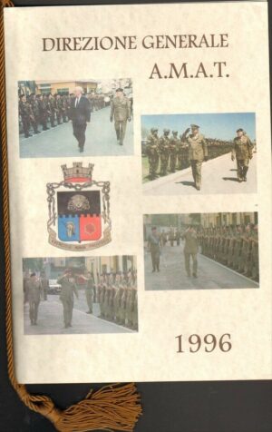 Calendario Direzione Generale Armi Munizioni Armamenti Terrestri Anno 1996. Con Cordoncino Originale