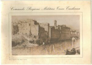 Calendario Comando Regione Militare Tosco Emiliana Anno 1993. Senza Cordoncino Originale