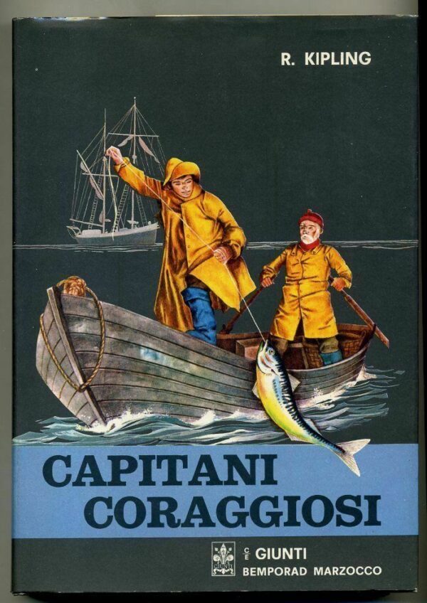 CAPITANI-CORAGGIOSI-di-R-Kipling-1-ed-1969-Giunti-Bemporad-Marzocco-110957149005