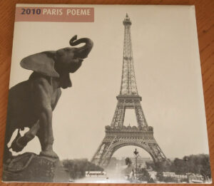 Calendar PARIS POEME 2010 Aquarupella Calendar (Calendar in French)