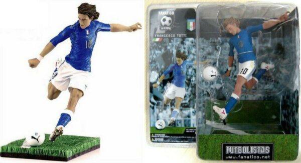 Campioni-Azzurri-FRANCESCO-TOTTI-Action-Figure-Futbolistas-16cm-AS-Roma-Fanatico-123658804795