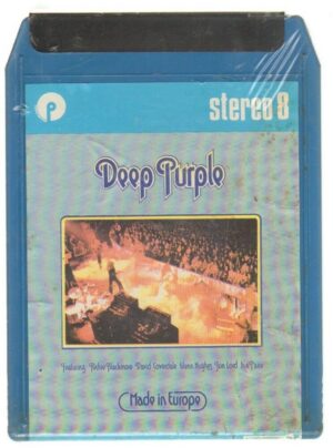 DEEP PURPLE MADE IN EUROPE 1976 Cassetta Stereo 8 - EMI 3C 364-98181