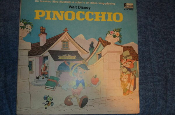 Disco-33-giri-PINOCCHIO-WALT-DISNEY-PRESENTA-LIBRO-ILLUSTRATO-1969-110957150905