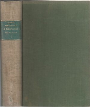 ERRORI DIAGNOSTICI E TERAPEUTICI E CRITERI PER EVITARLI (Medicina interna) Parte I. ed. Vallardi 1928
