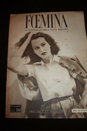 FOEMINA anno II N. 3 del 1947, il settimanale della donna elegante