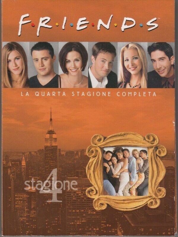 FRIENDS-Stagione-4-Completa-n-4-DVD-ITA-123865932465