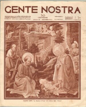 GENTE NOSTRA anno 1930 n. 52 del 28 Dicembre