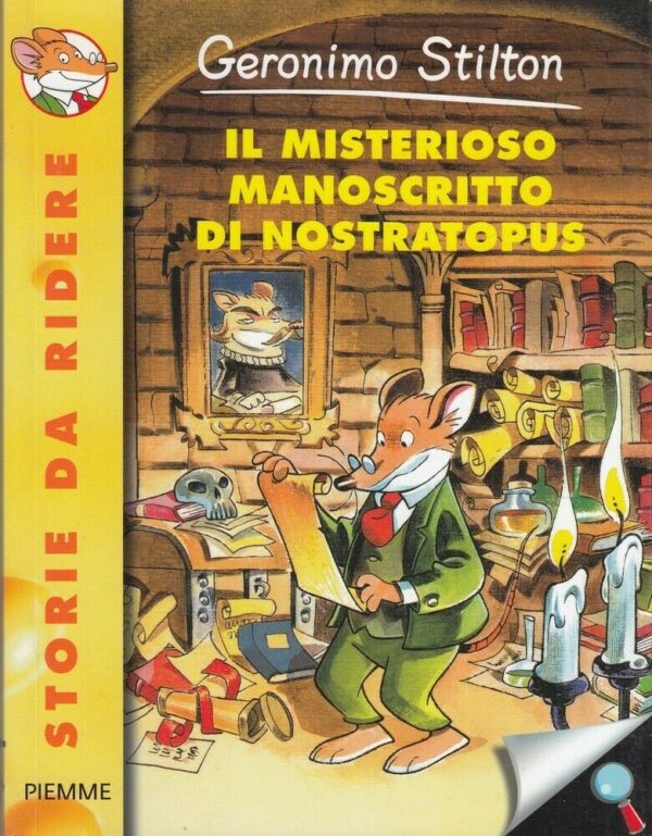 Geronimo-Stilton-n-1-IL-MISTERIOSO-MANOSCRITTO-DI-NOSTRATOPUS-ed-Piemme-113884294875