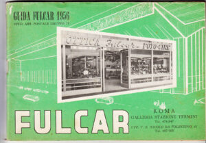 Guida FULCAR 1956. Foto Cine Ottica. Fotografia Catalogo