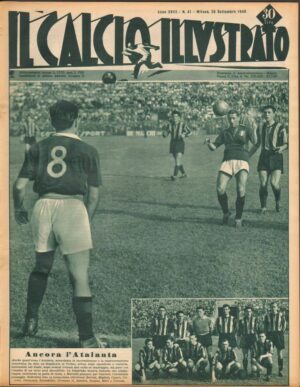 Il Calcio Illustrato n. 41 - 30 Settembre 1948 - In copertina Gabetto