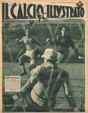 Il Calcio Illustrato n. 49 - 25 Novembre 1948 - In copertina Puccinelli, Vanz
