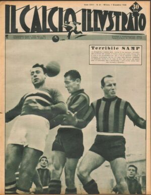 Il Calcio Illustrato n. 51 - 7 Dicembre 1948 - In copertina Gei