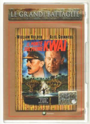 Il ponte sul fiume Kwai. Le Grandi Battaglie. DVD in italiano. Versione da edicola