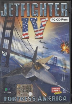 JETFIGHTER IV versione n. 2 dischi Videogioco PC ITA Con Manuale. Editoriale