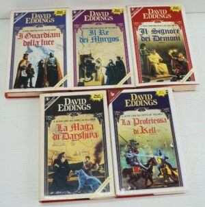 L'EPOPEA DEI MALLOREAN Saga Completa n. 5 vol. di D. Eddings ed. Sperling