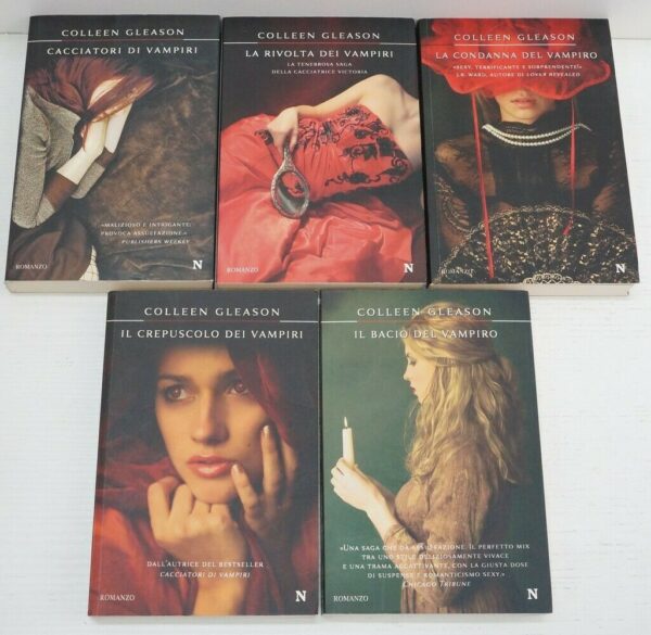 LEREDITA-DEI-GARDELLA-Saga-Completa-n-5-vol-di-C-Gleason-ed-Newton-Compton-123847081845