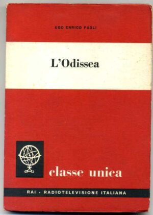 L'ODISSEA di Ugo Enrico Paoli ed. 1960 ERI Classe Unica n.96