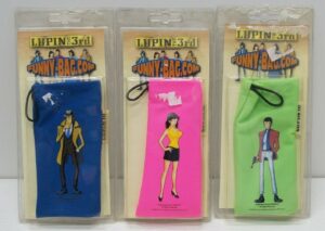 LUPIN The 3rd. n. 3 Sacchetto Portacellulare - FUJIKO MINE, ZENIGATA e LUPIN. Fu