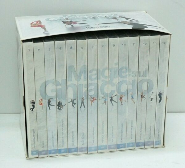 MAGIE-SUL-GHIACCIO-Raccolta-Completa-n-14-DVD-con-Cofanetto-Editoriale-123989486035