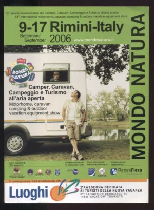 MONDO NATURA 9 - 17 RIMINI - ITALY 2006. Camper, caravan...