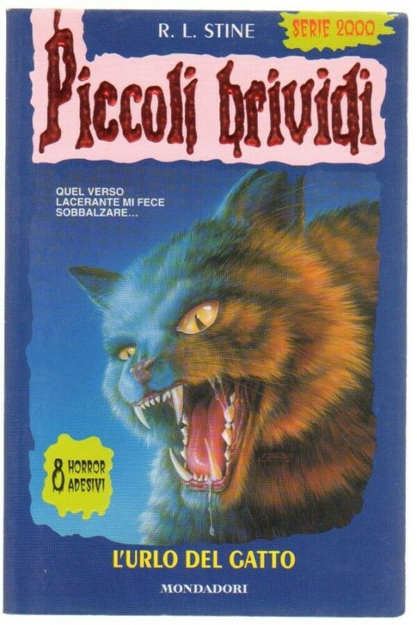 Piccoli-Brividi-n-63-LURLO-DEL-GATTO-di-R-L-Stine-ed-Mondadori-123816577675