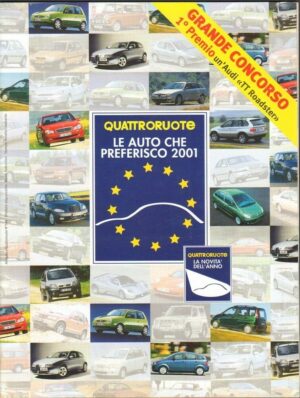 QUATTRORUOTE Le Auto che preferisco 2001 Allegato al n. 540