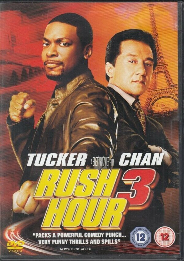 RUSH-HOUR-3-con-Tucker-e-Chan-n-2-DVD-Edizione-Regno-Unito-124066001645