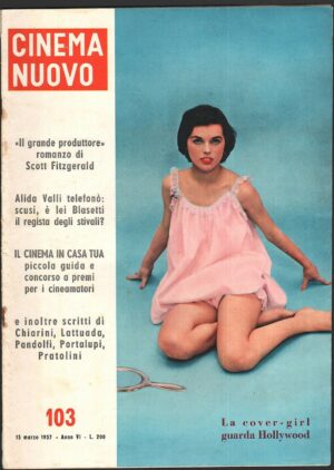 Rivista Cinema Nuovo n. 103 del 15 Marzo 1957