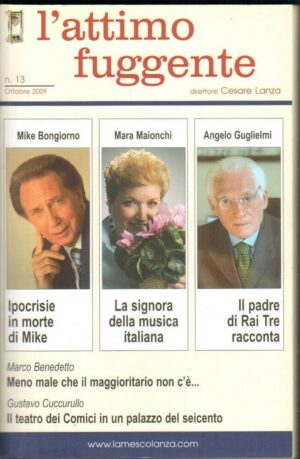 Rivista L'ATTIMO FUGGENTE n. 13 Ottobre 2009