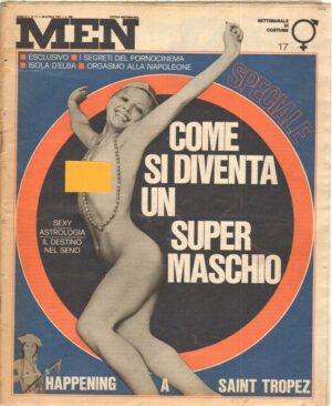 Rivista MEN anno 1971 n. 17 del 26 Aprile Come si diventa un Super Maschio