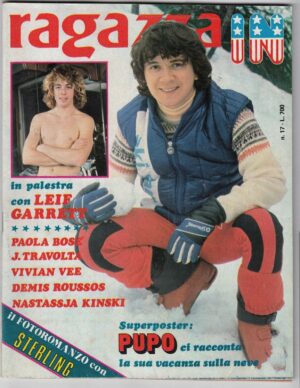 Rivista RAGAZZA IN Anni '80 John Travolta, Vivian Vee, Nastassja Kinski -