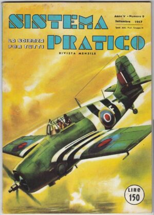 Rivista SISTEMA PRATICO Anno 1957 n.9